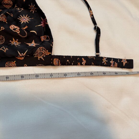 Fleur Du Mal Luxe Triangle Bra XL -final price - Picture 3 of 9